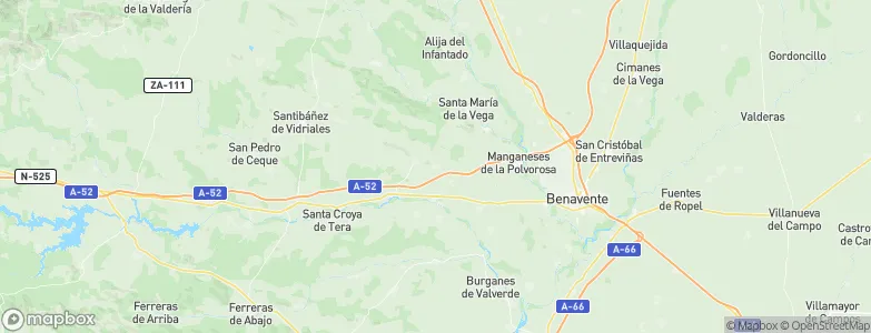 Quintanilla de Urz, Spain Map