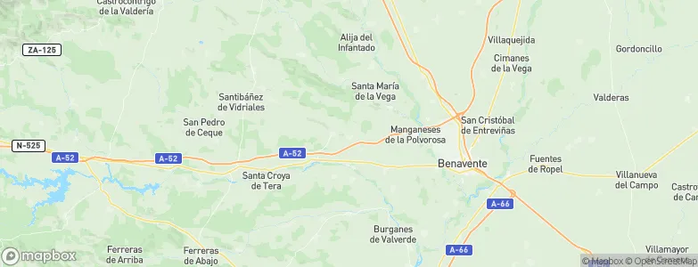 Quintanilla de Urz, Spain Map
