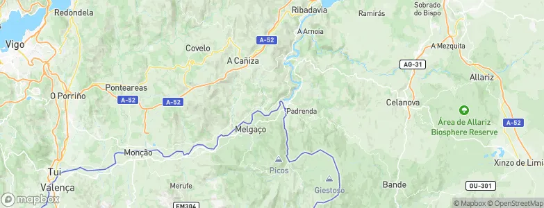 Quintela, Spain Map