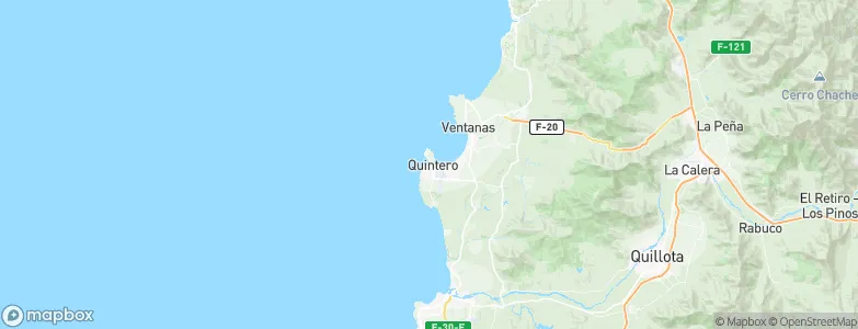 Quintero, Chile Map