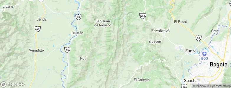 Quipile, Colombia Map