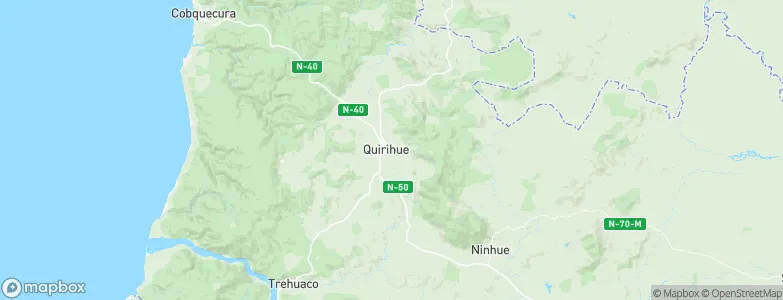 Quirihue, Chile Map