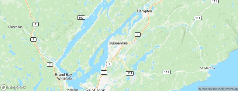 Quispamsis, Canada Map