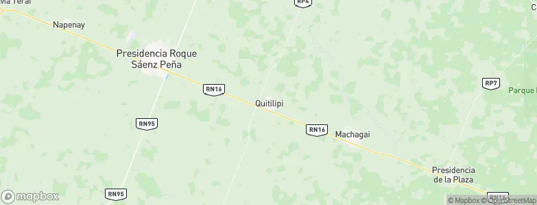 Quitilipi, Argentina Map