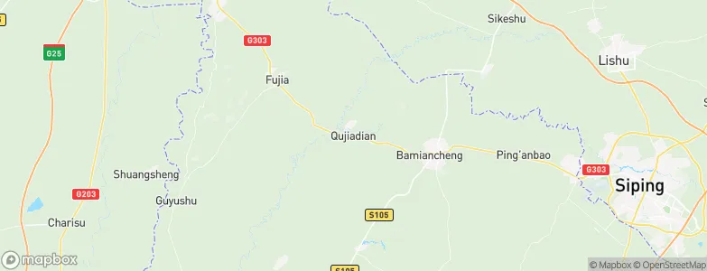 Qujiadian, China Map
