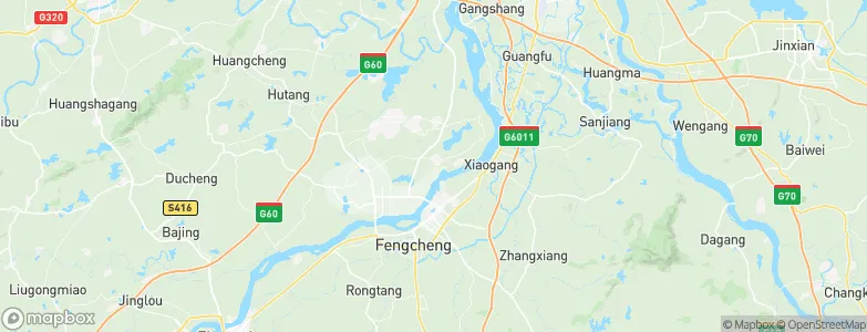 Qujiang, China Map
