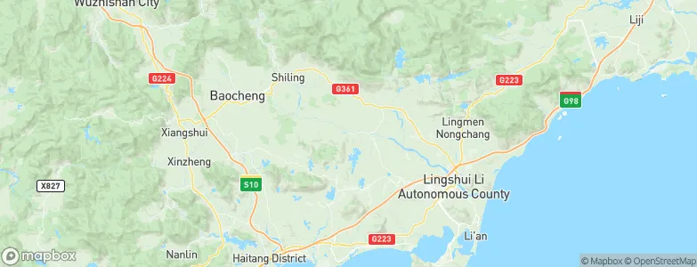 Qunying, China Map
