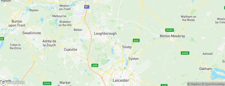Quorndon, United Kingdom Map