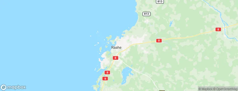 Raahe, Finland Map