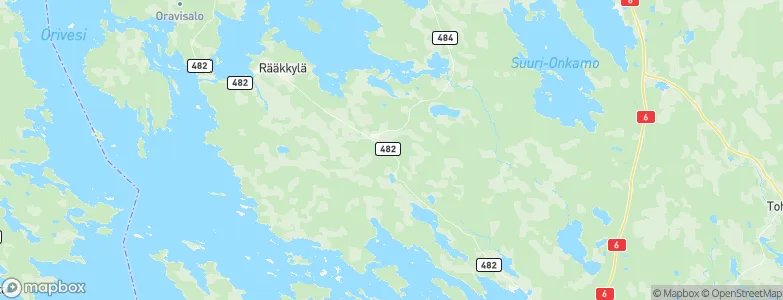 Rääkkylä, Finland Map
