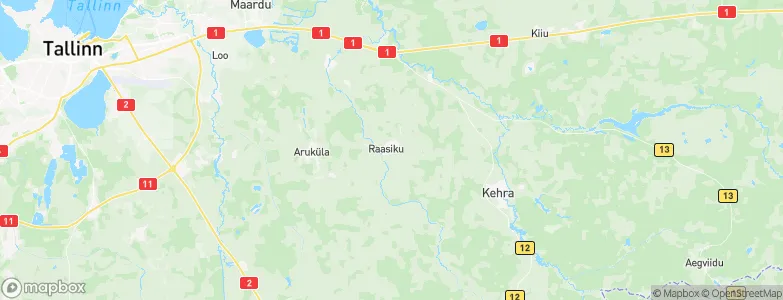 Raasiku, Estonia Map