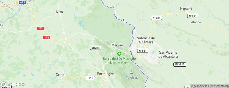 Rabaça, Portugal Map