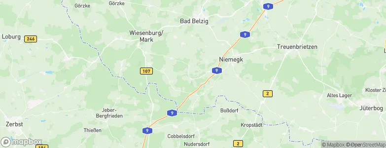 Raben, Germany Map