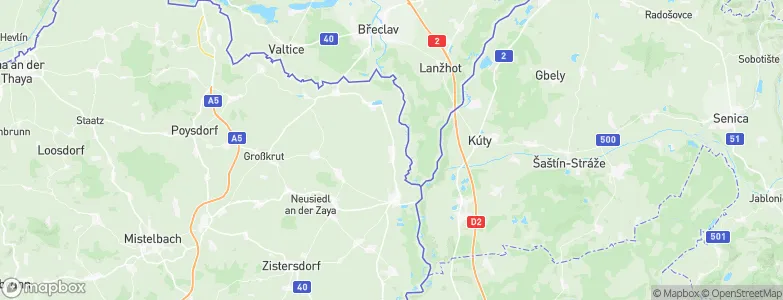 Rabensburg, Austria Map