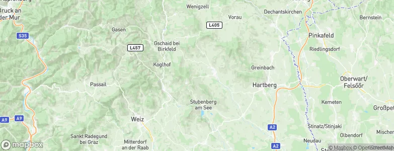 Rabenwald, Austria Map