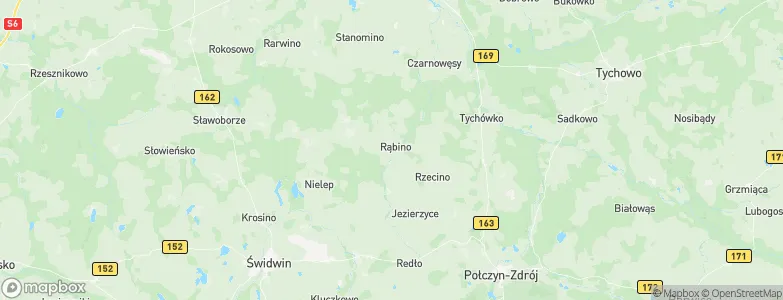 Rąbino, Poland Map