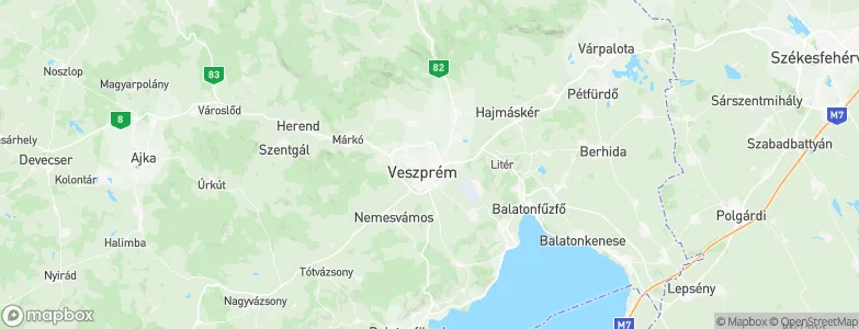 Rabkertészet, Hungary Map