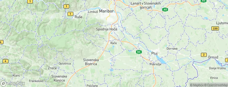 Rače, Slovenia Map