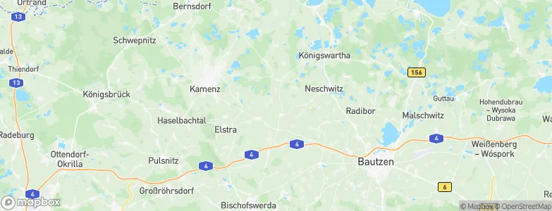Räckelwitz, Germany Map