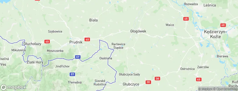 Racławice Śląskie, Poland Map