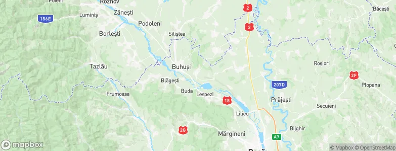 Racova, Romania Map