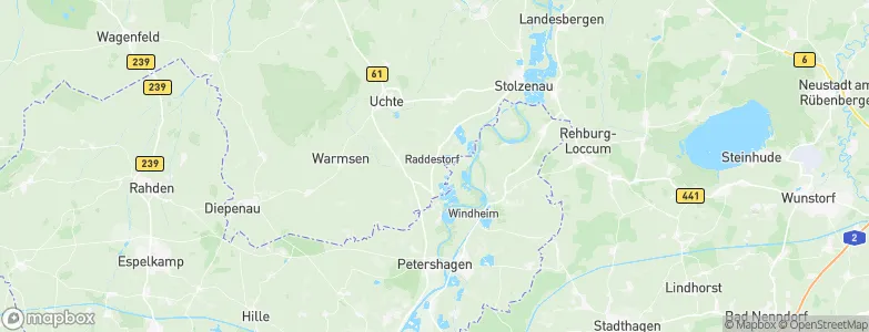Raddestorf, Germany Map
