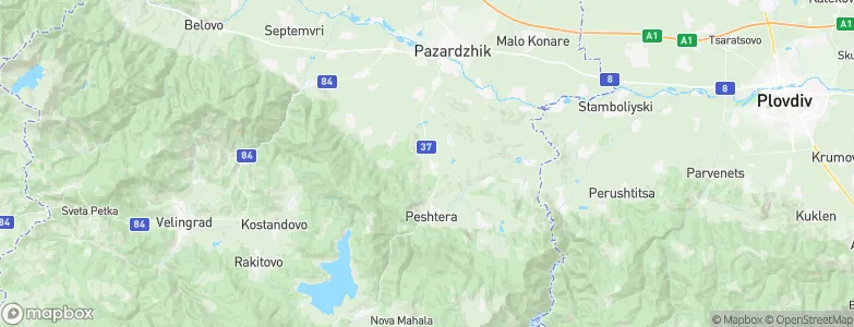 Radilovo, Bulgaria Map