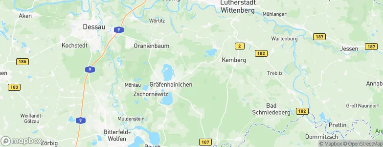 Radis, Germany Map