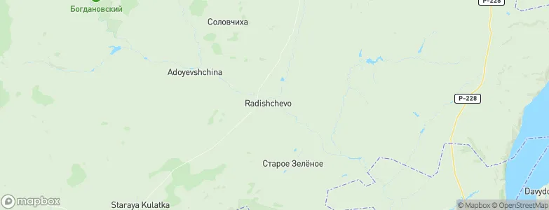 Radishchevo, Russia Map