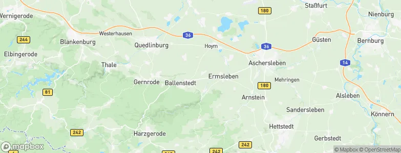 Radisleben, Germany Map