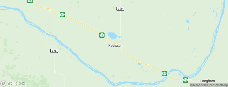 Radisson, Canada Map