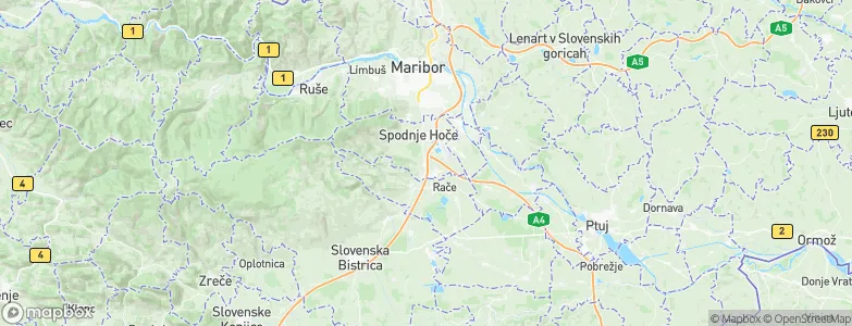 Radizel, Slovenia Map