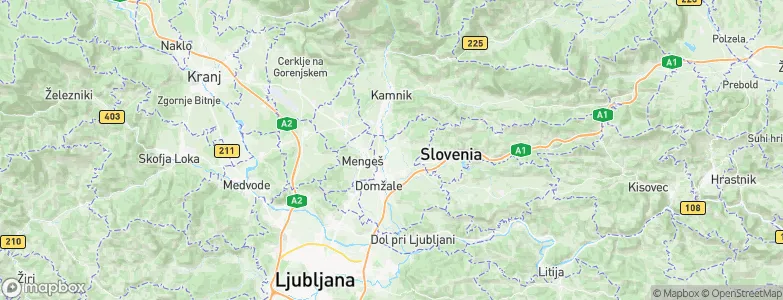 Radomlje, Slovenia Map