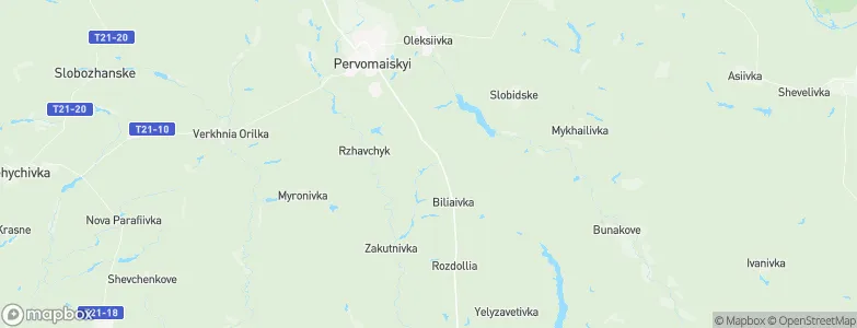 Radomyslivka, Ukraine Map