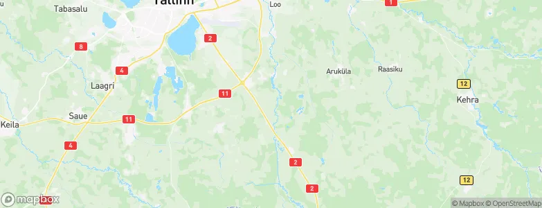 Rae vald, Estonia Map