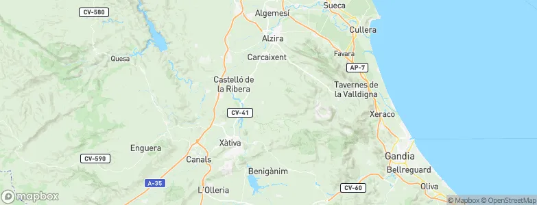 Rafelguaraf, Spain Map