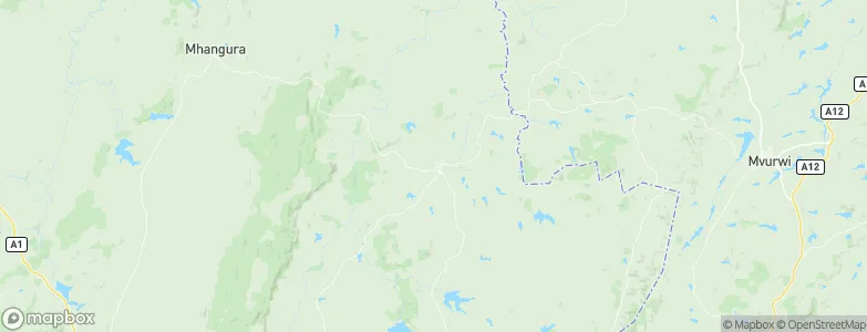 Raffingora, Zimbabwe Map