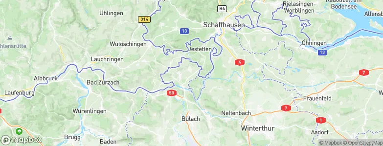 Rafz, Switzerland Map