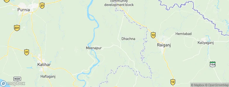 Raghunāthpur, India Map