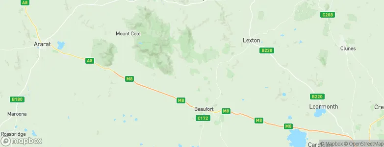 Raglan, Australia Map