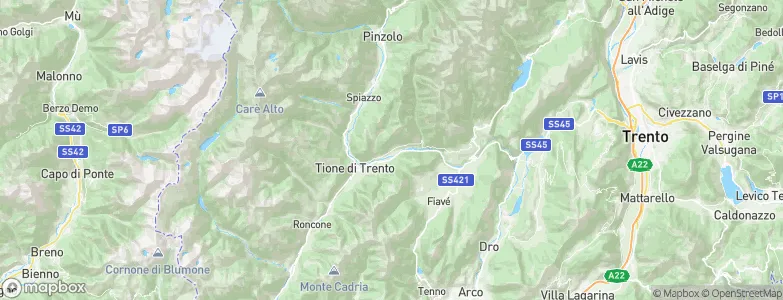 Ragoli, Italy Map