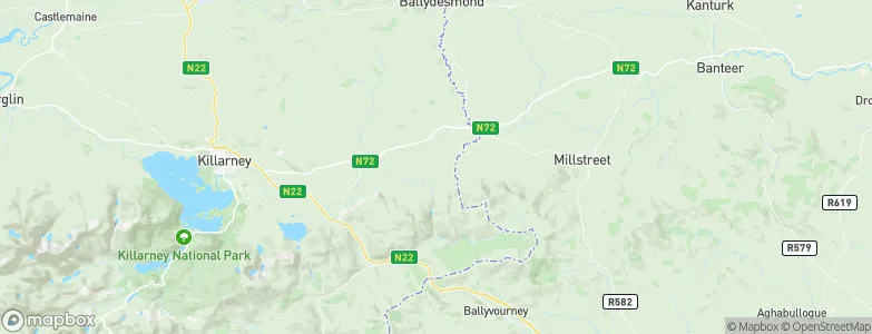 Raheen, Ireland Map