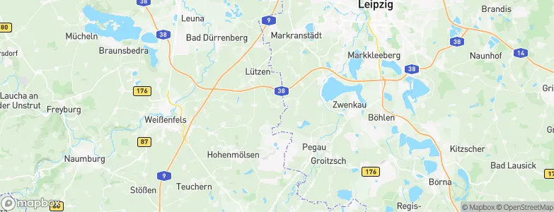 Rahna, Germany Map