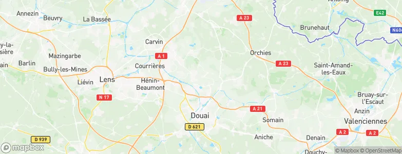 Raimbeaucourt, France Map
