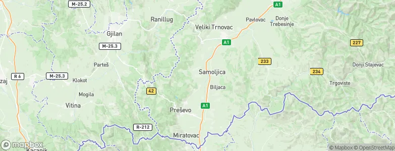Rajnice, Serbia Map