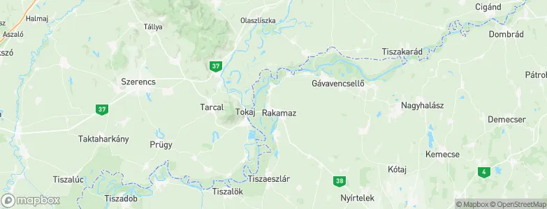 Rakamaz, Hungary Map