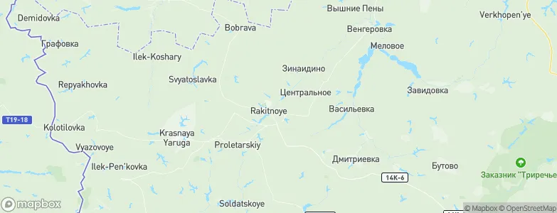 Rakitnoye, Russia Map