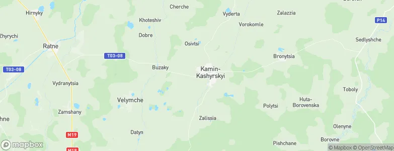 Rakiv Lis, Ukraine Map
