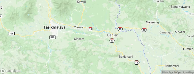 Raksabaya, Indonesia Map