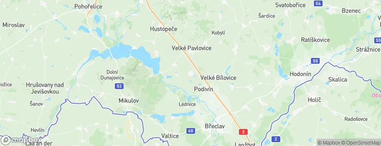 Rakvice, Czechia Map